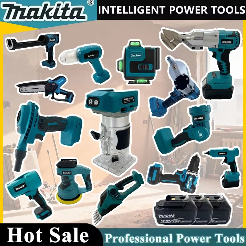 

Оптовая продажа инструментов Makita: Термофен, электрический пистолет для горячего воздуха, беспроводная ручная сабельная пила, портативная пила, электроинструменты