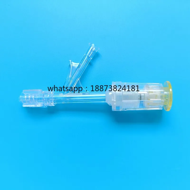 10F Y-Connector Push Pull Valve for Loss Control Compression Hemostasis Hospital Single Hand Operation Large fast shipping