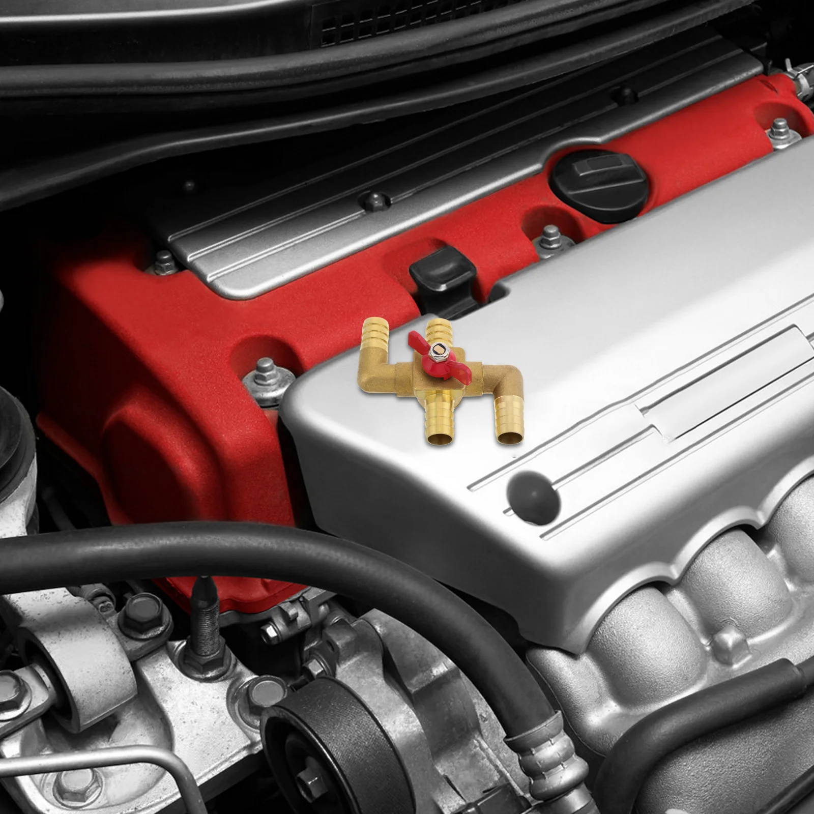 

Durable Copper Automotive Heating Water Valve Manual Control Heater Core Bypass Kit Integrated Easy Install