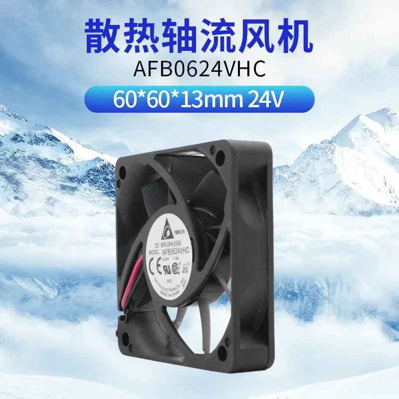 AFB0624VHC for Delta 6013 24V 0.18A Original New 60mm Ball Bearing Inverter Fan