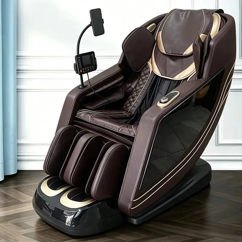Luxury Massage Chair AI Intelligent Control 3D Foot Roller Full Body zero Gravity Massage Chair LCD Home Office Massage Sofa