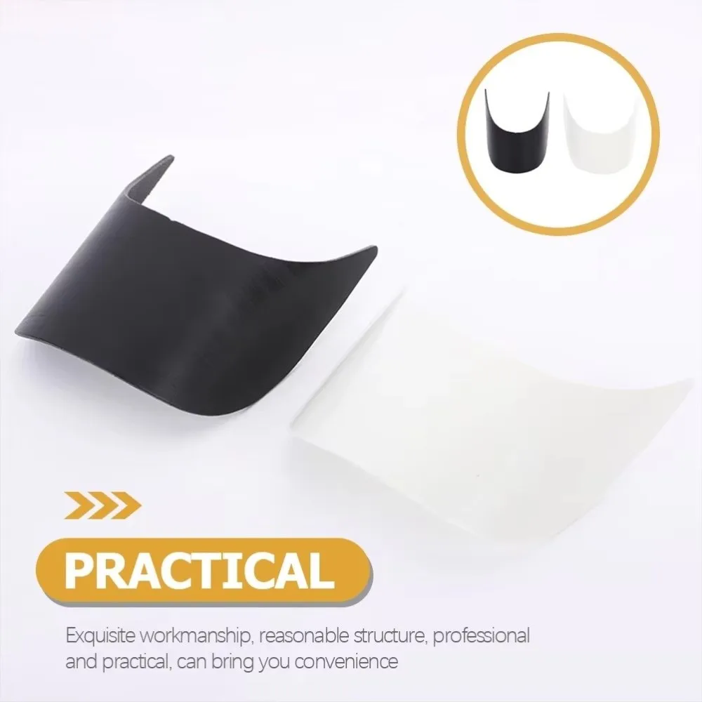 5PCS PE Hat Brim Insert Plug-In Structure Wide Brim Shape Cap Visor Insert Shape Retaining Hat Visor Stiffener