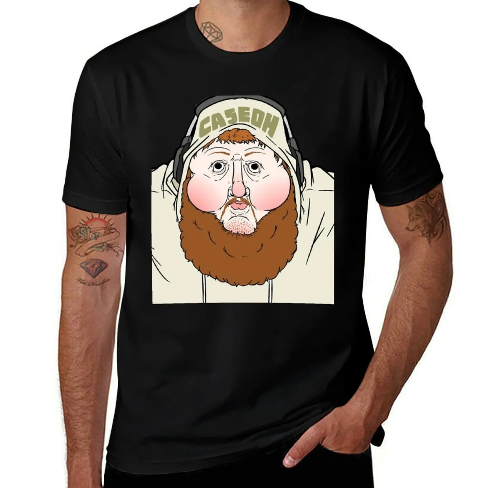 

CASEOH CARTOON MEME [LIMITED TIME ONLY] T-Shirt Casual Street Style Short Sleeve Tee