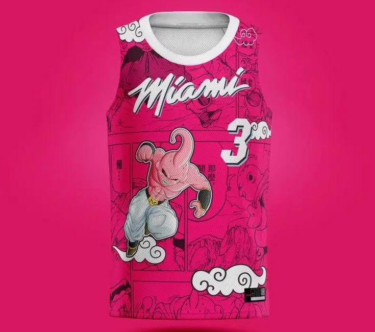 2026 Dragon Ball Z Magic Man Bu Ou, Sleeveless Vest 3D Printed Casual Breathable Street Fashion Family Parent-child Clothing