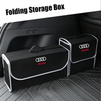Car Trunk Organizer Storage Box Stowing Tidying Container Bag For Audi Sline A4 B7 B8 B9 A3 8P 8V 8L A5 A6 C6 C5 C7 A1 Q2 Q3