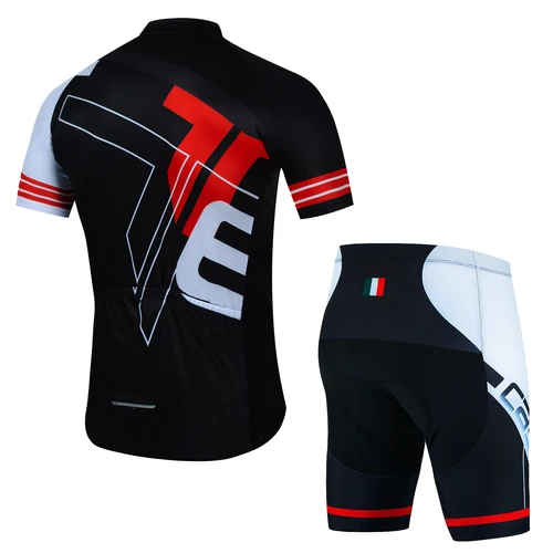 Imagen 2 del producto Nuevo Conjunto de Jersey de Ciclismo de equipo profesional, Ropa de Ciclismo de verano, Ropa para bicicleta de montaña, uniforme, Maillot, Ropa de Ciclismo para hombre, traje de Ciclismo