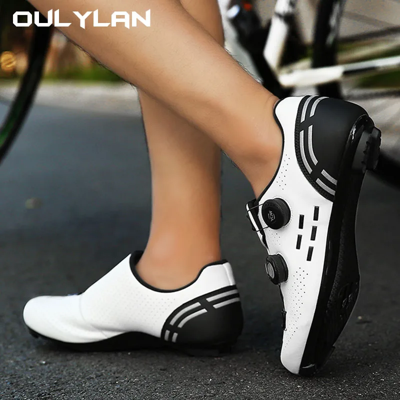 Speed Cycling Sneakers Road Bike Shoes Men Women Sports Route Cycling Shoes Self-locking Racing Bicycle Cleats Shoes