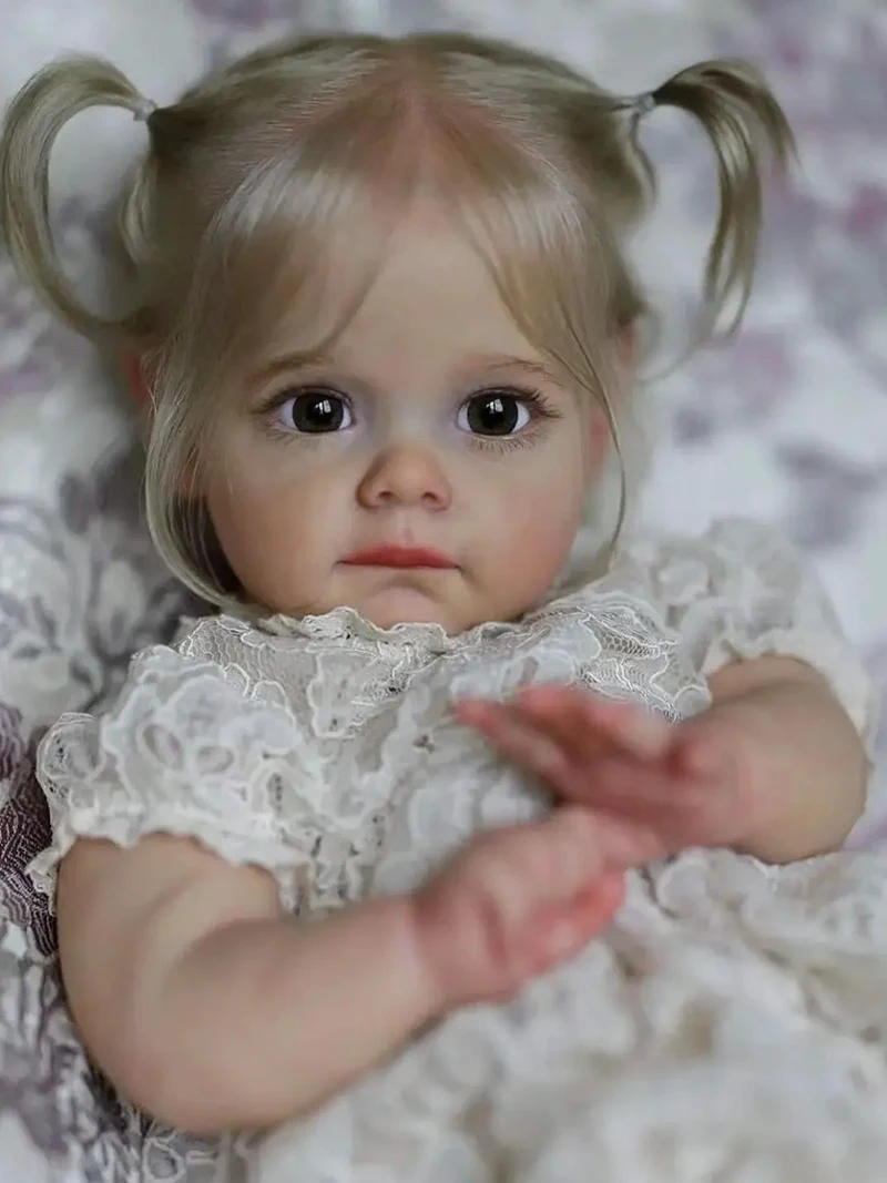 

Lifelike Reborn Doll – 60cm Bathable Realistic Baby Doll