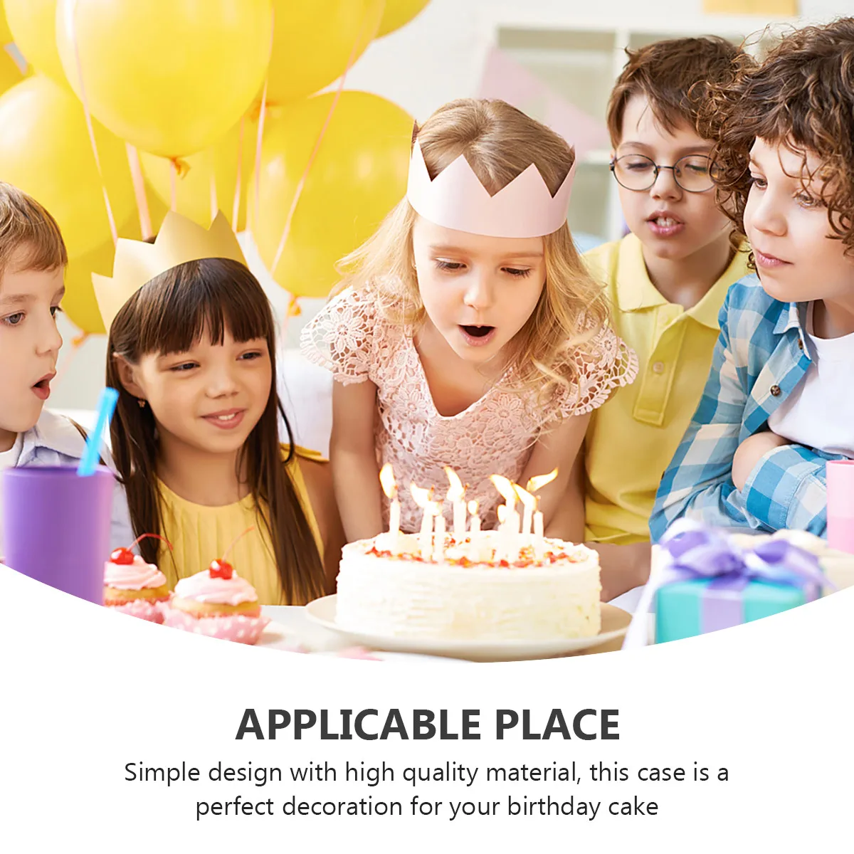 

1 pc Packaging Gift Box Transparent Storage Container For Birthday Cake Birthday Cake Lightweight Design