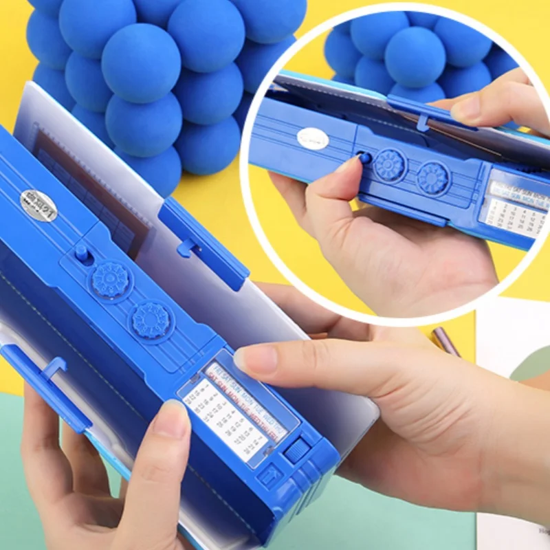 Neue Heiße Schreibwaren Box Kuromi Melody Schreibwaren Box Passwort Lock Multi Funktionale Große Kapazität Bleistift Box Kinder Geschenke