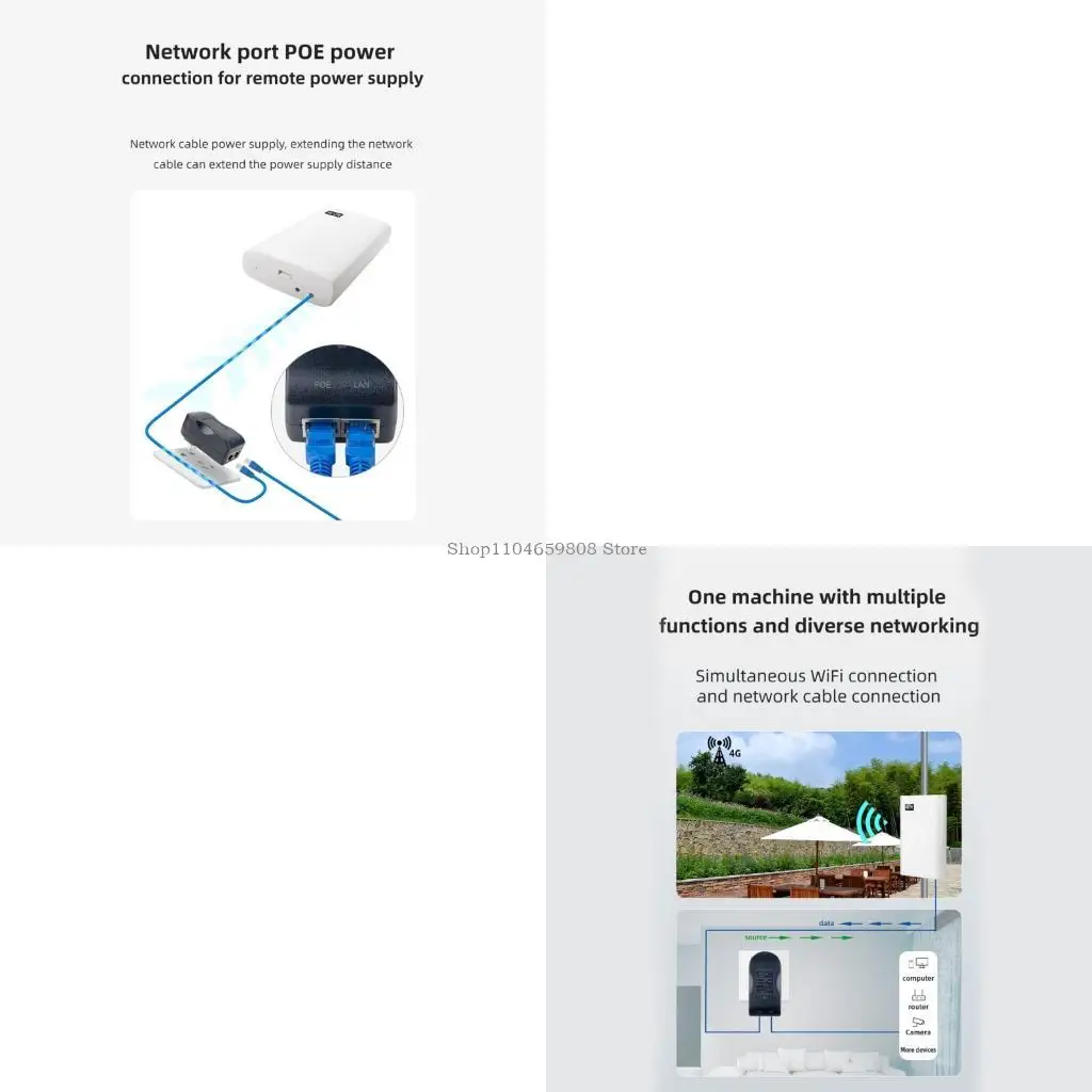 

Weatherproof 4G Networking Routers for Americas Multiple User Connectivities Easy Setups Design