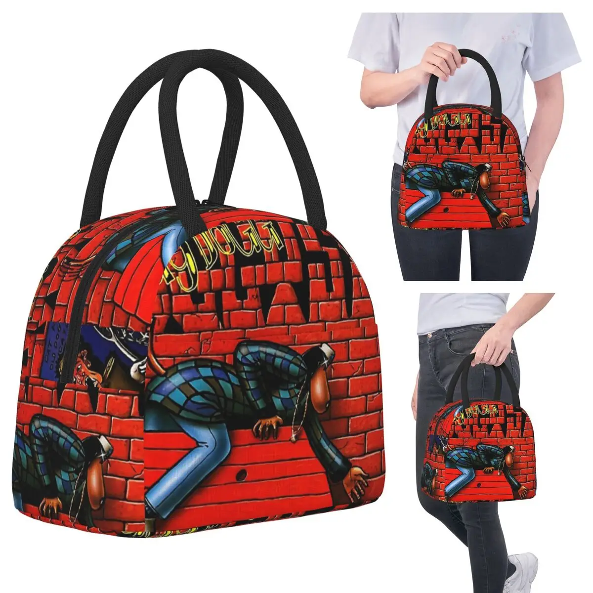

Snoop Dogg Doggystyle Insulated Lunch Bag for Women Office Cooler Thermal Food Box Tote Portable Lunch Boxes Container