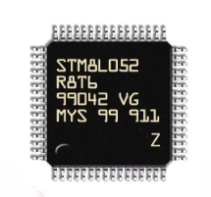 

100PCS STM8L052R8T6 LQFP64 8-bit microcontroller chip for microcontroller New Original