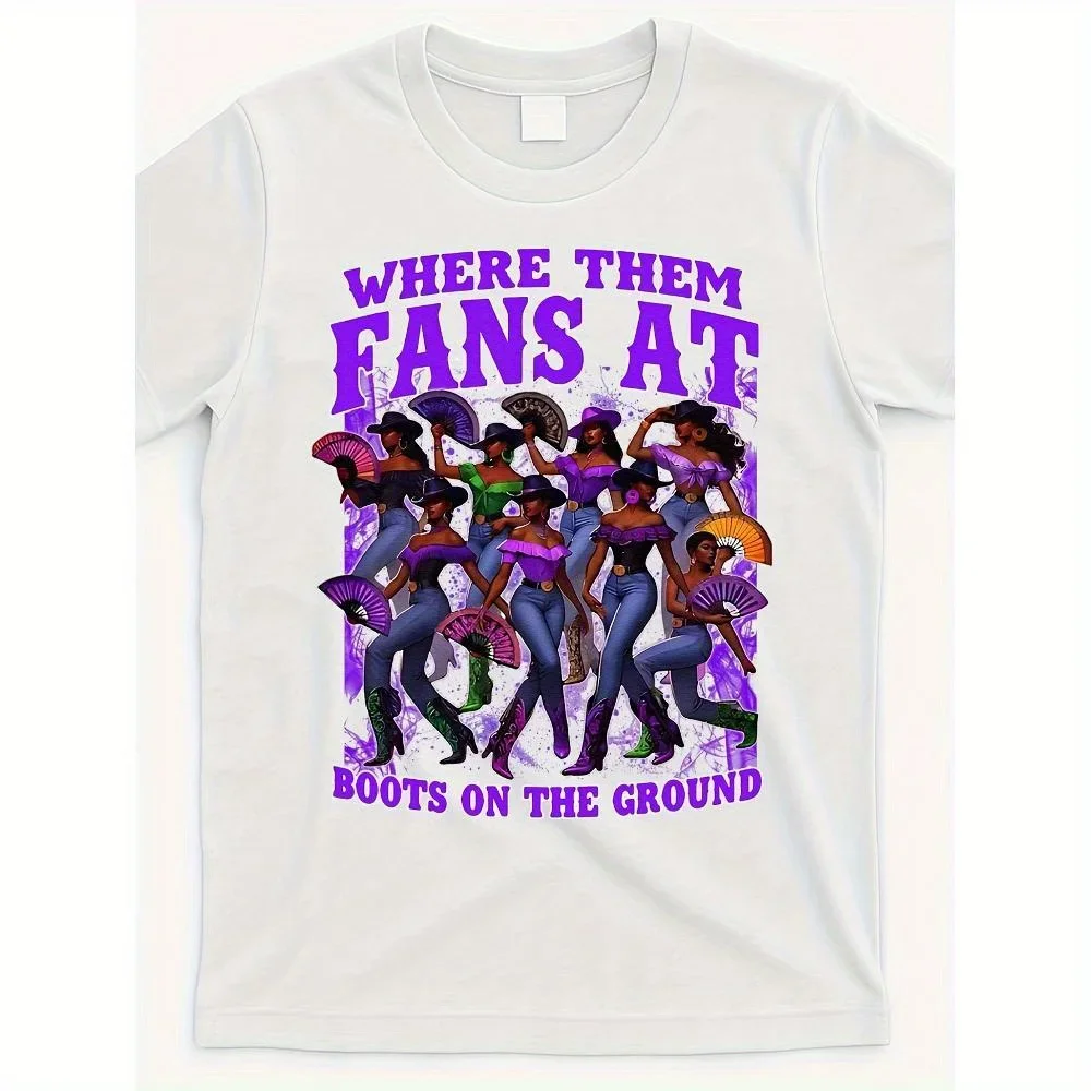 

Where-Them-Fans-At-Boots-On-The-Ground-Cowgirls-Western-Футболка_Wtf6270553-At_White_Product_Styl Imageame для мужчин и женщин
