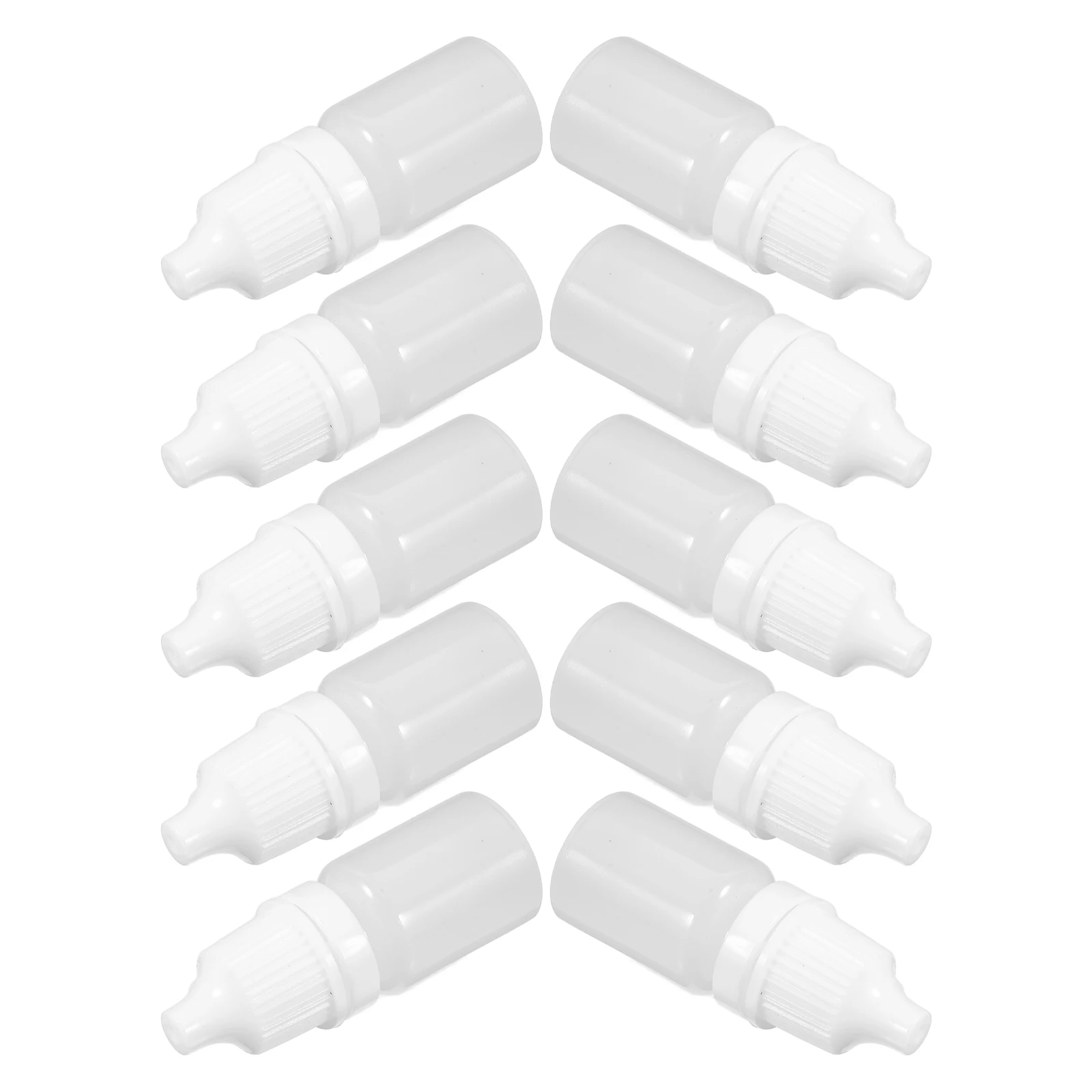 

30pcs 5ml Clear Childproof Cap Dropper Bottles for Eye Drops Saline Oils Paint Squeezable Liquid Storage Laboratory Containers