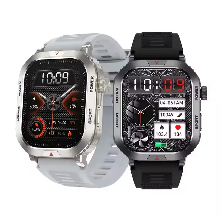 جديد ZW66 Reloj Inteligente 2024 TFT مقاوم للماء Smartwatches معدل ضربات القلب مراقبة الأكسجين في الدم موضة ساعة ذكية