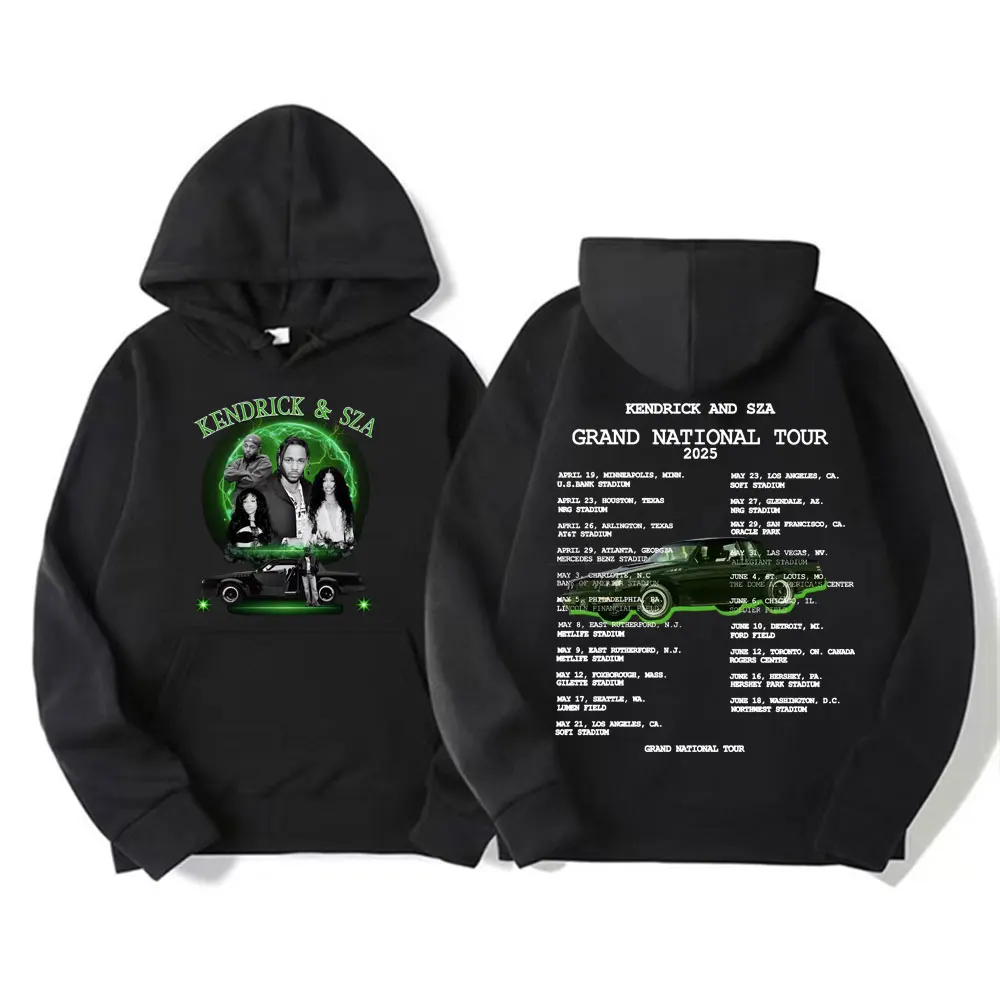 Kendrick Lamar Album Hoodies Om een vlinderbaanlijst te poepen Grafische hoodie Heren Dames Harajuku Esthetische sweatshirts met lange mouwen