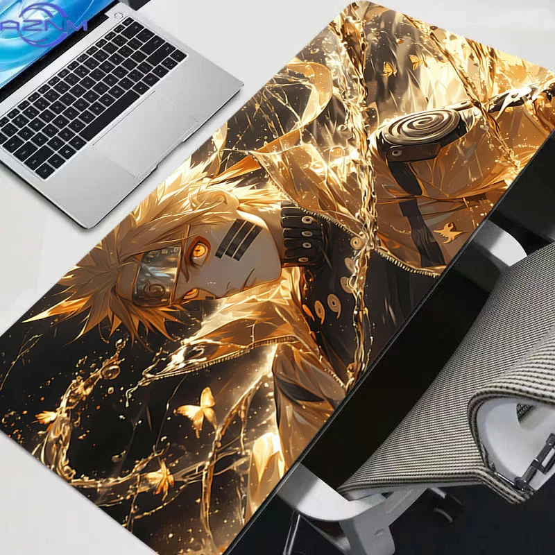 Mouse Pad Large Pc Speed for E-sports Players Laptop Computer Keyboard Desk Mat Uchiha Itachi Madara N-Naruto Uzumaki Mousepad