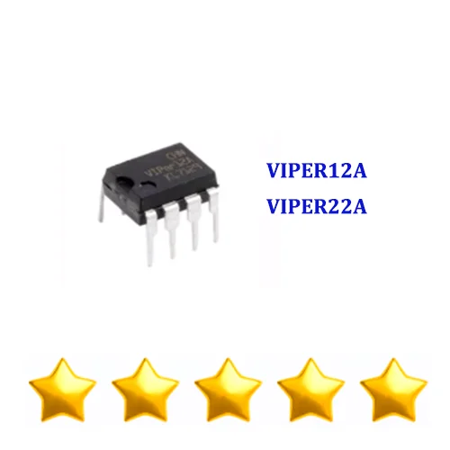 10/PCS New Original VIPER12A VIPER22A DIP8 VIPER12A VIPER22A SOP8 Switching power supply chip In Stock