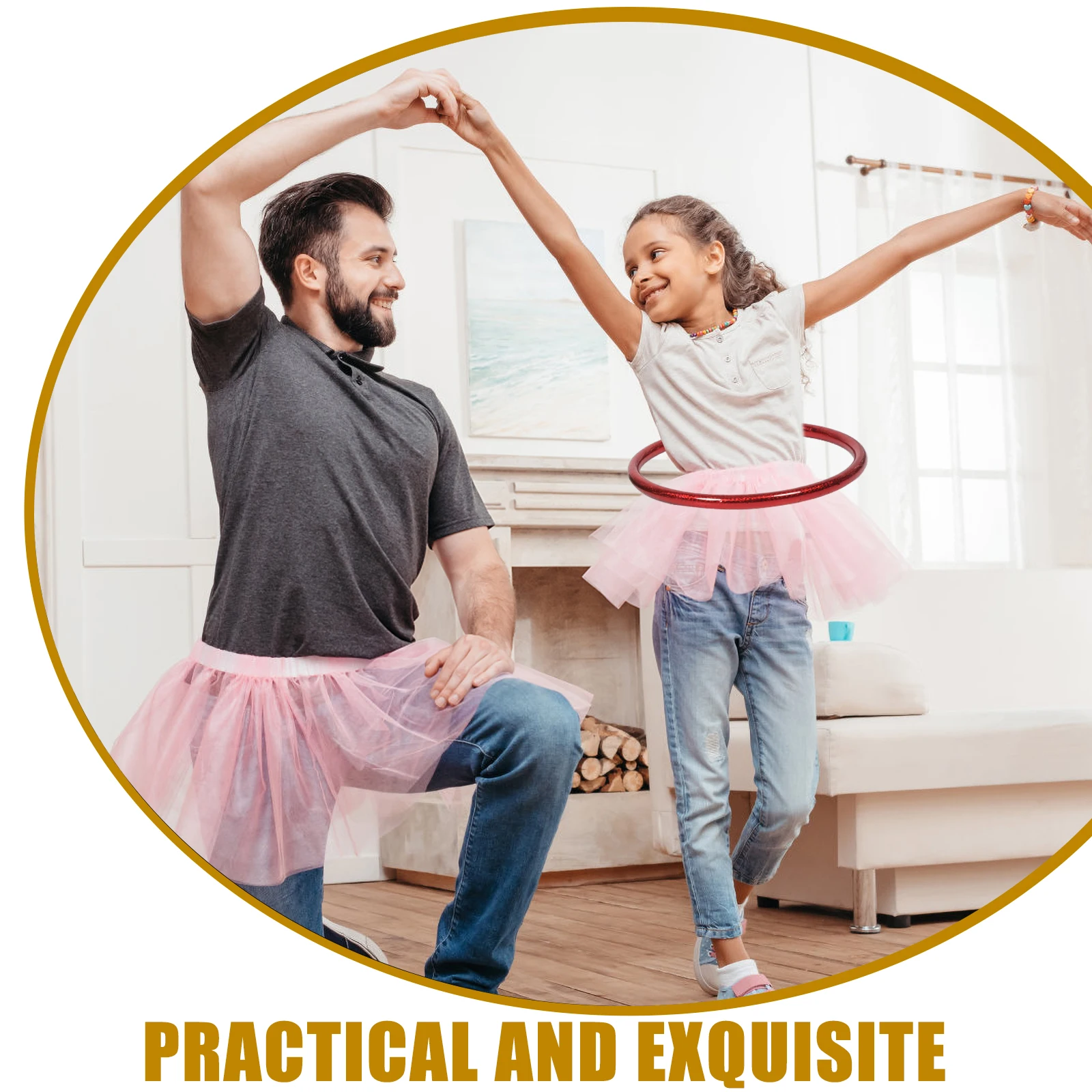 3 Stuks Kleurrijke Plastic Hoops 11.79 Inch Glittery Fitness Cirkel Ringen Voor Kinderspeeltuin Sport Agility Training Tieners