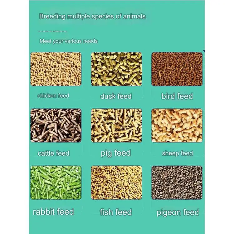 Hot-selling products, feed processing machinery, farm animal feed pellet machine