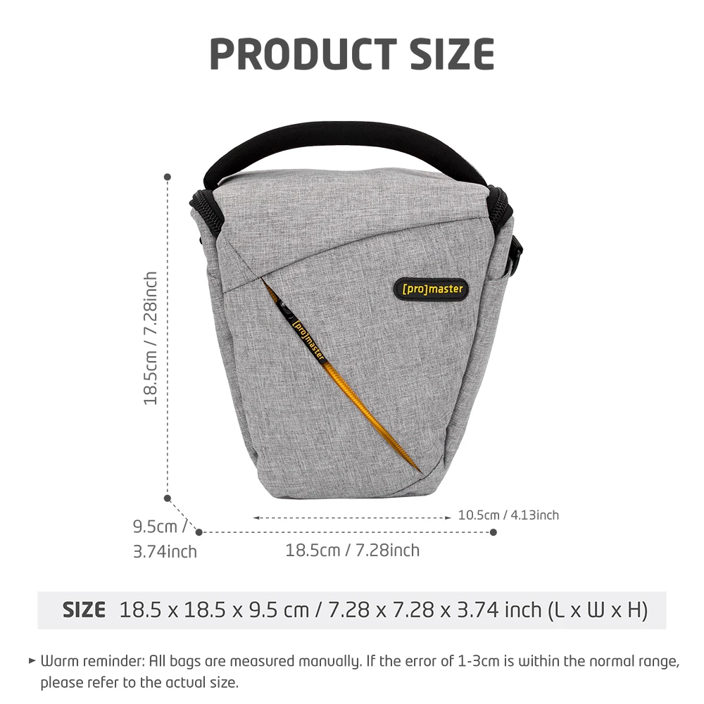 Professional Camera Bag for Canon R50 Fuji X-S20 Mirrorless Camera, Travel Multi-Purpose Bag with Removable Padded Compartment