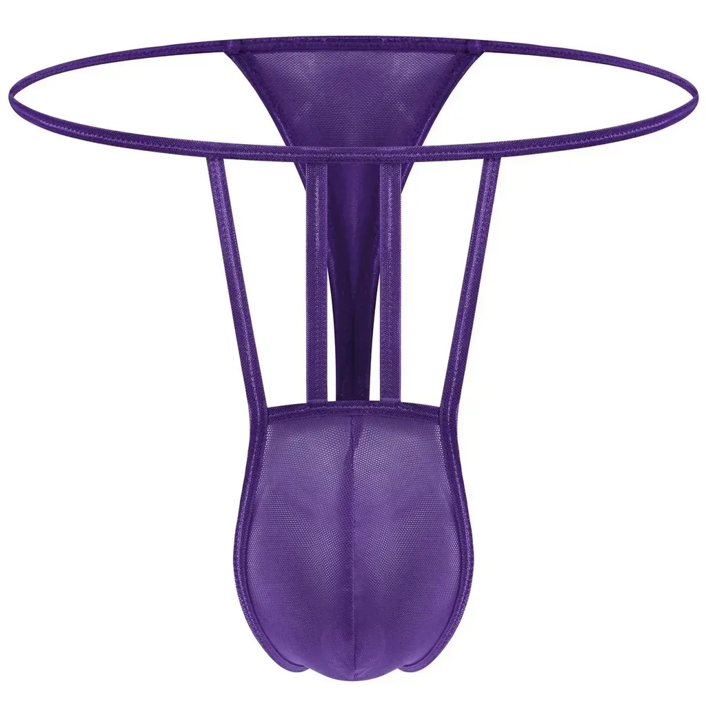 

Сетчатые тонкие прозрачные стринги с Т-образной спинкой для мужчин, сексуальное нижнее белье с низкой талией и U-образной выпуклой сумкой, стринги для геев, порно, нижнее белье с открытыми ягодицами