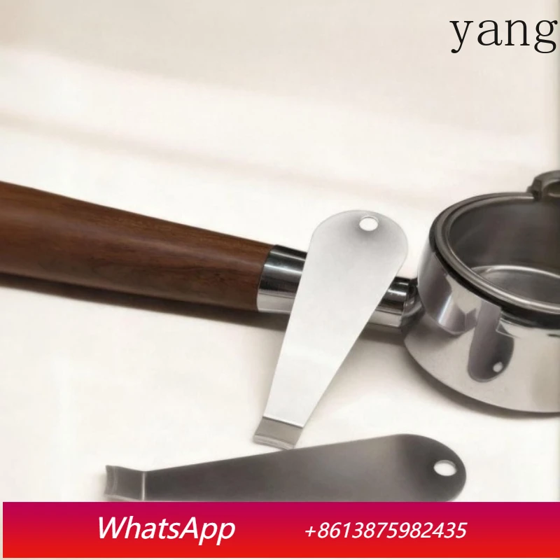 

LMM coffee machine powder bowl wrench spudger stainless steel coffee handle powder bowl pryer