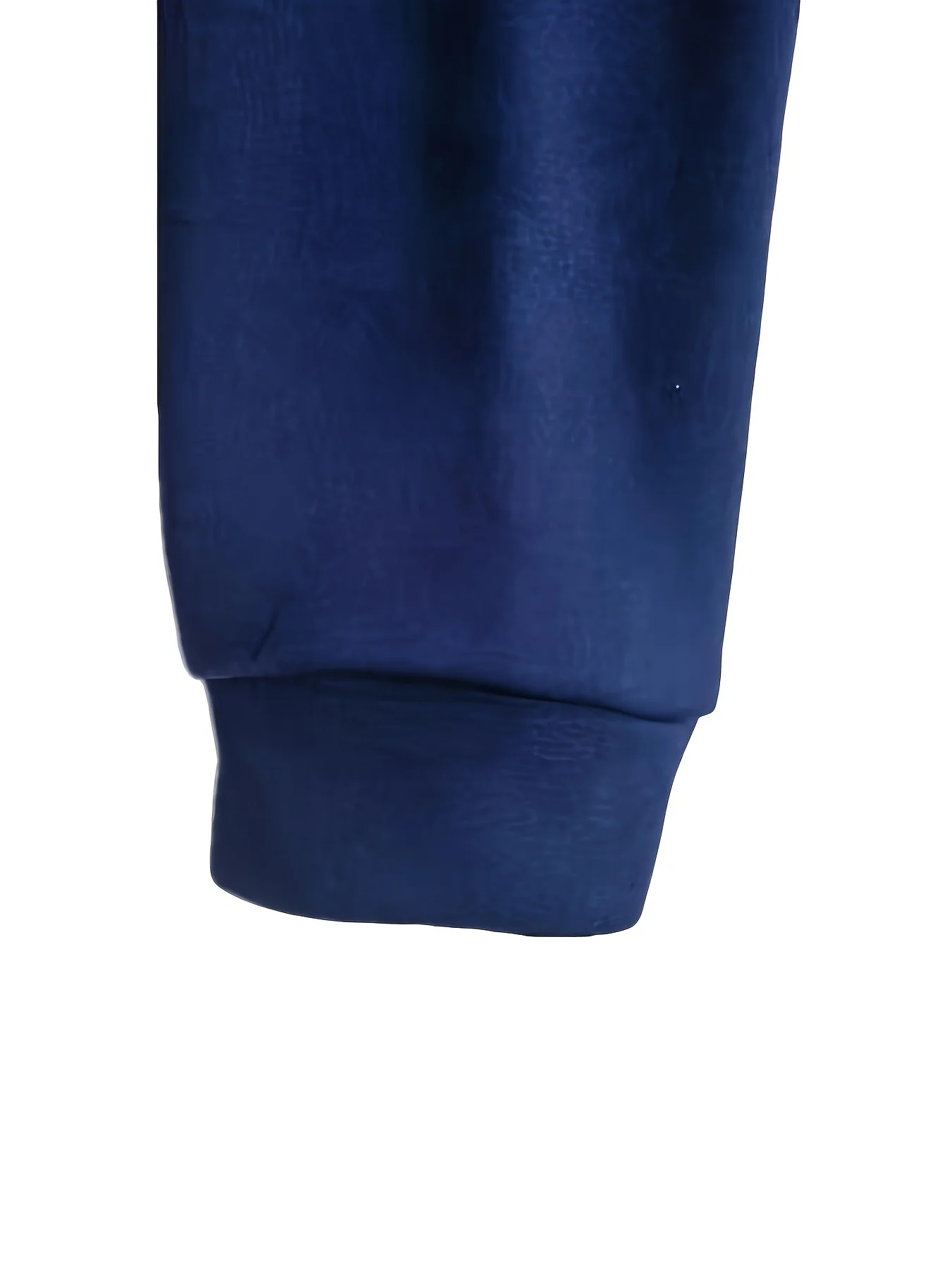 Ensemble de sport 2 pièces pour hommes : sweat à capuche bleu vibrant zippé et pantalon de jogging noir et gris avec accents blancs - fibre de polyester, casu