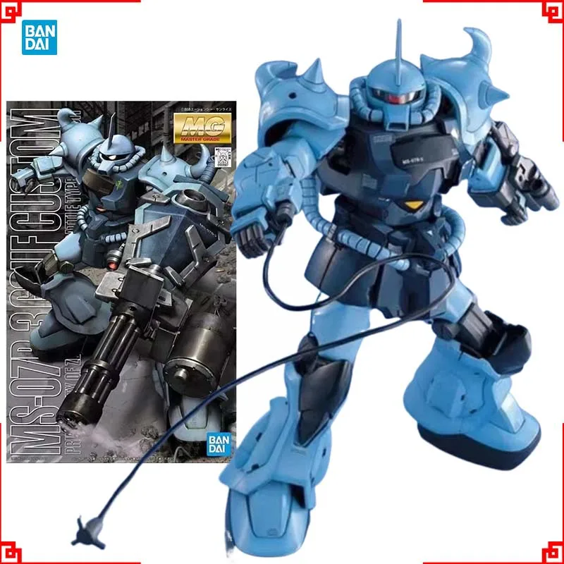 

Bandai Gundam Model Kit MG Gouf Custom Action Figure Gunpla Building Kit Gundam Collectibles Anime Figures Toys For Boys Gift