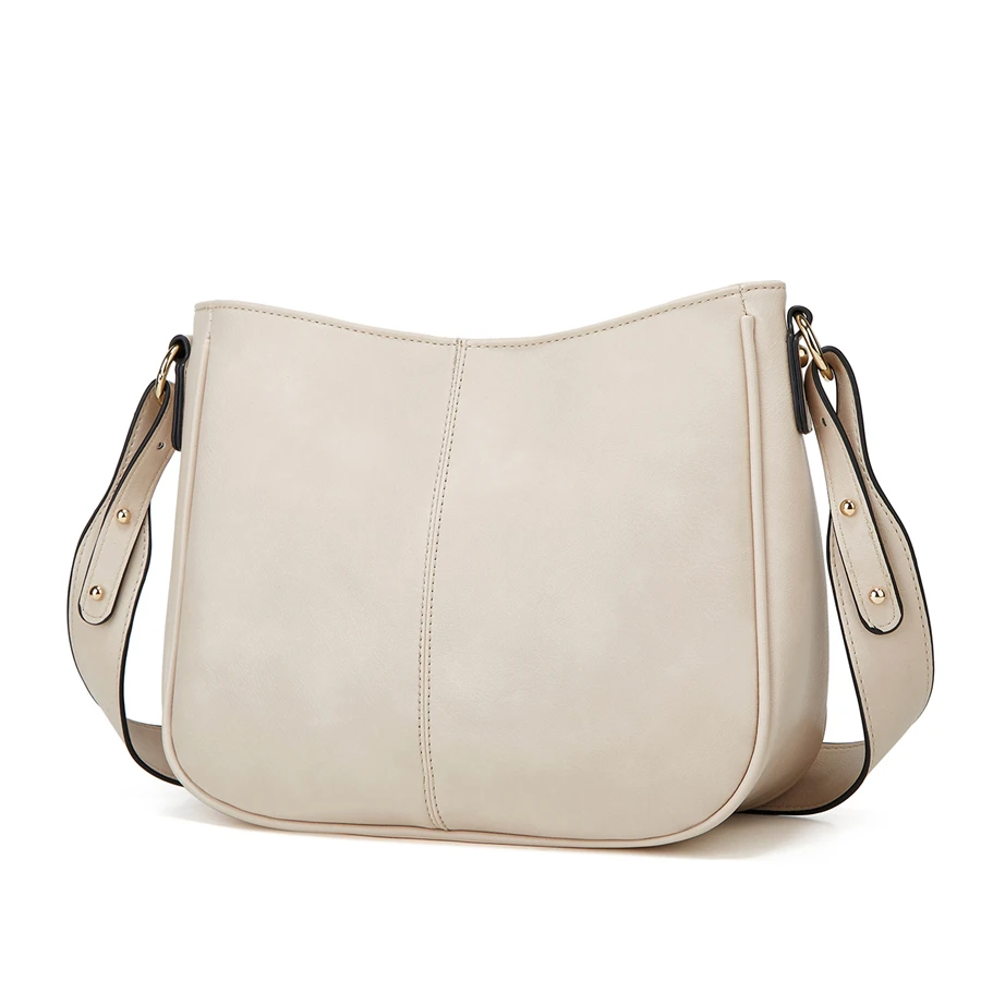 PU Leder Schulter Taschen Frauen Freizeit Geldbörsen Mode Umhängetasche Messenger Tasche Für Shopping Schule Große Kapazität Sommer – Detail 6