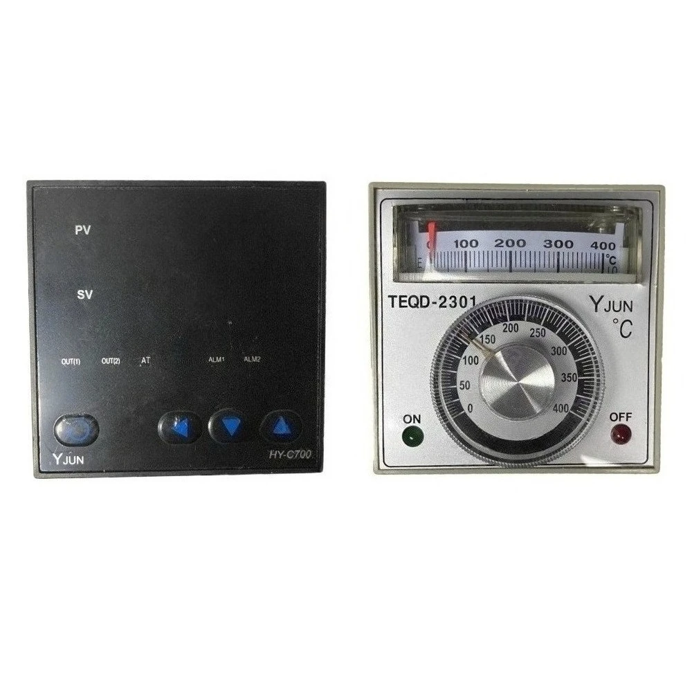 

HY-C700 TEQD2301 TB3M HY-48BD REX-C700 Continuous Sealing Machine Heat Shrinking Machine Digital Pointer Temperature Gauge 220V