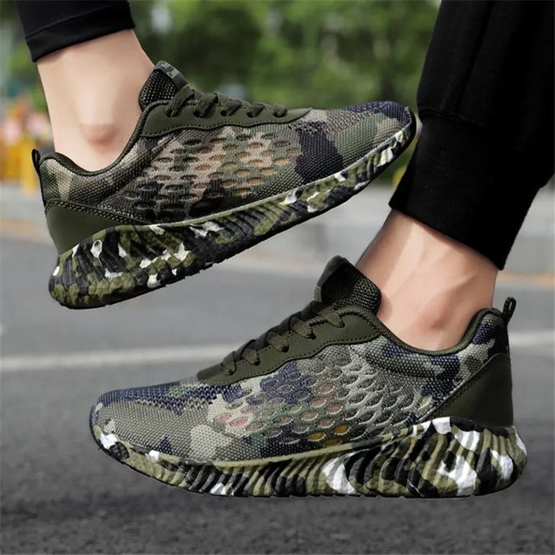 Men Camouflage Shoes Man Spadrilles Skidproof Flats Shoes Trekking Men Espadrilles Shoes   trainer basket size 35-45