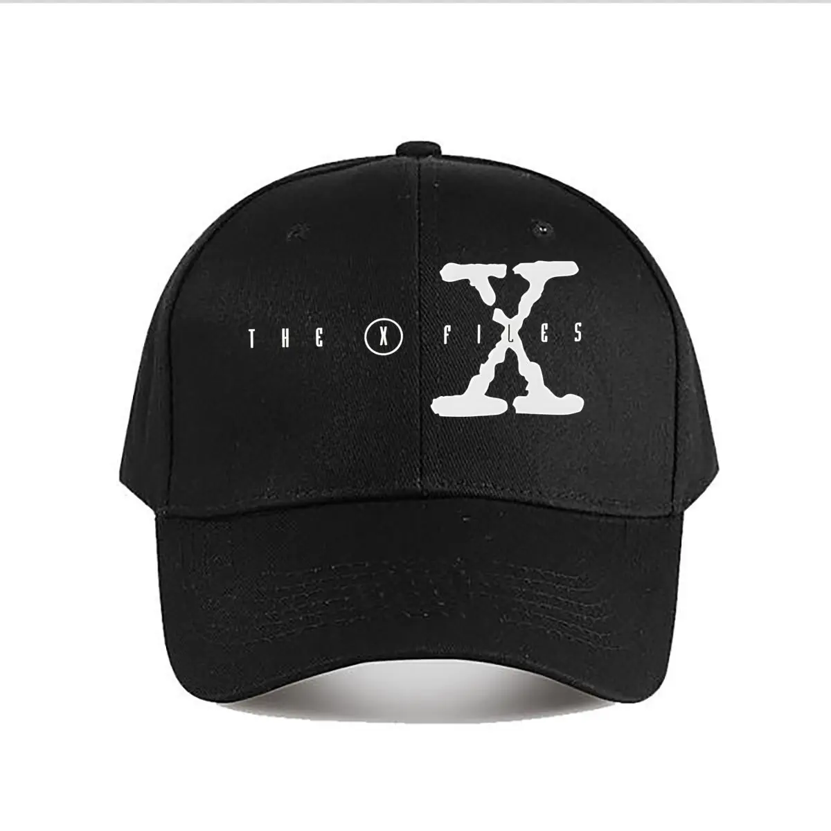 White X Minimal Graphic Baseball Cap For Womens Unisex Female Snapback Cap