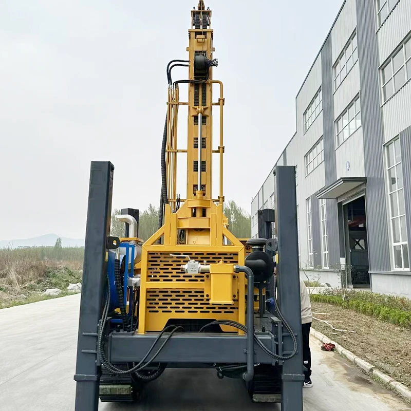 Reverse Circulation Drill Rig RC Borehole Drilling Machine 800m for Geological Exploration High Efficiency