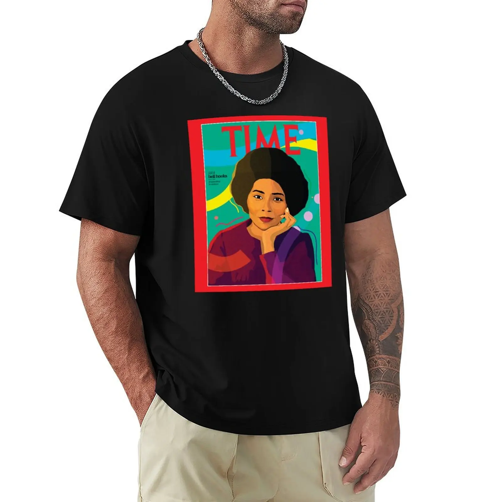 Bell Hooks 100 women of the year T-Shirt Casual Everyday Wear T-Shirt