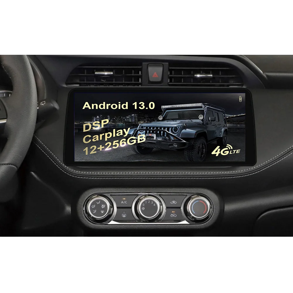 

12.3 inch For Nissan Juke 2017+ car Android auto Carplay GPS Navigation Screen WIFI HD Multimedia Player touch Stereo Head Unit