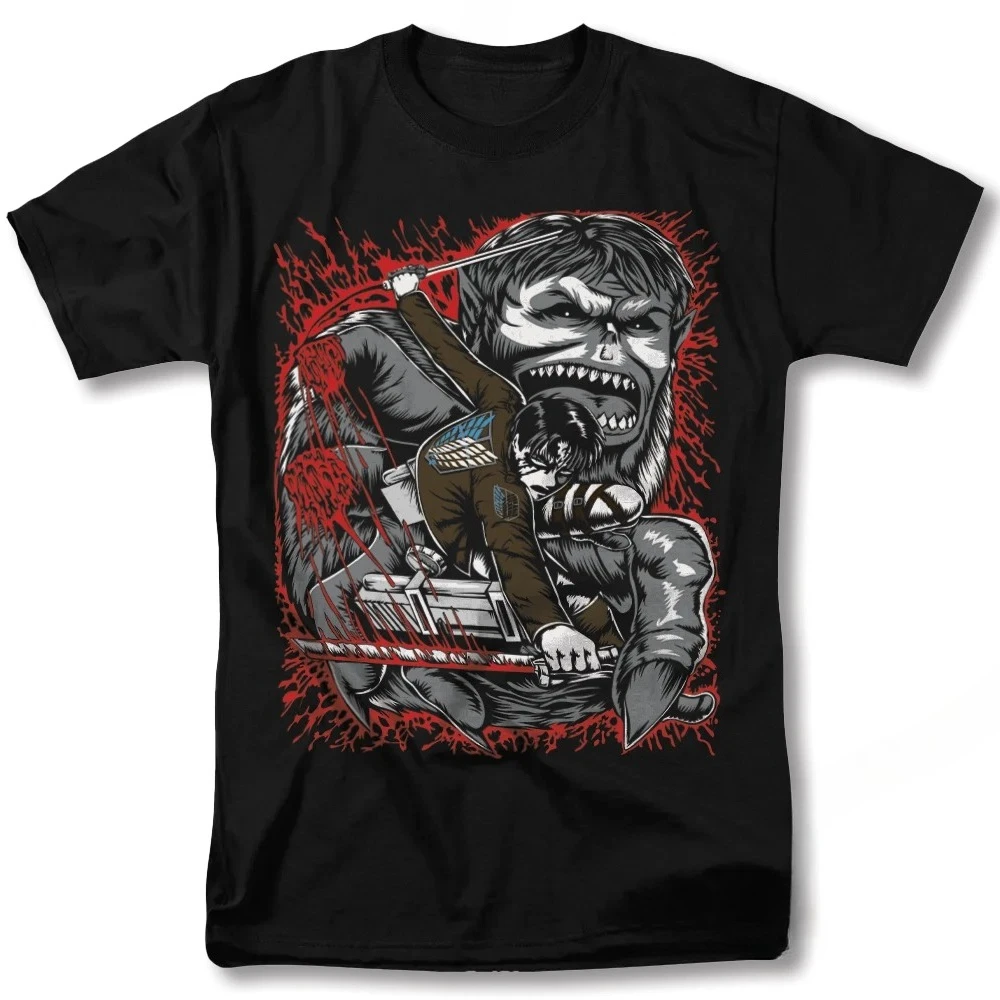 camiseta-grafica-attack-on-titan-levi-shingeki-no-kyojin-anime-aot