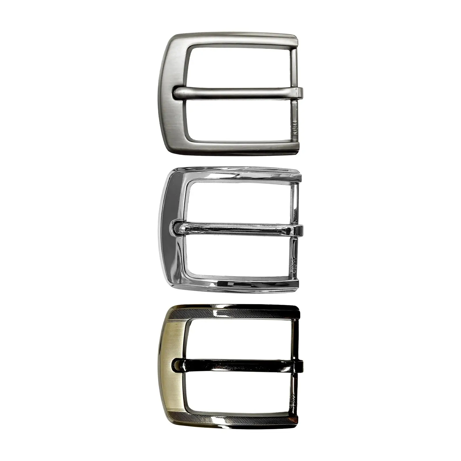 

Belt Buckle for 37-39mm Belt Luxury Rectangle Pin Buckle for Leather Strap