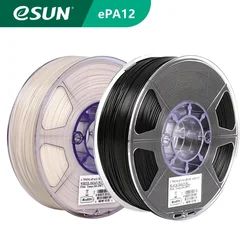 eSUN Nylon PA12 Filament 1.75mm 3D Printer Filament 1KG 2.2LBS 3D Printing Filament for 3D Printer