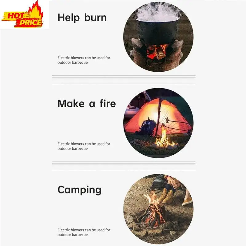 مروحة تبريد هادئة عالية الأداء بقوة 100 فولت 240 فولت تيار متردد، مروحة شواء كهربائية #5