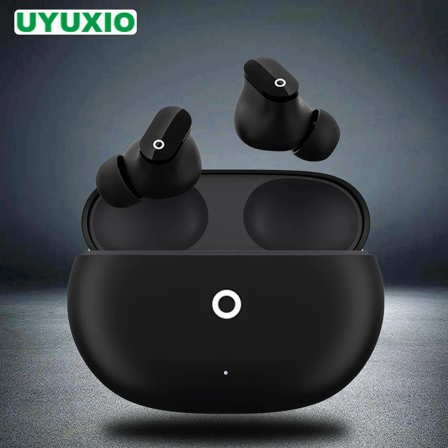 UYUXIO Auricolare wireless con cancellazione Bluetooth 5.3 Boccioli HiFi ENC Cuffie Auricolari TWS Modalità trasparenza per iPhone Samsung