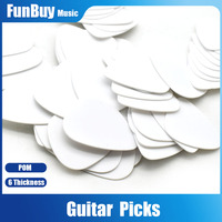 30pcs 0.46mm 0.71mm Plastic Acoustic Electric Ukulele Guitar Picks Standard Mediators Plectra Plectrum Guitarra Parts