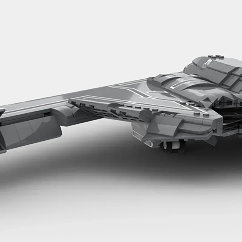 เครื่องบินรบทหารรุ่นโมดูลาร์บล็อก Moc Building Bricks 1:72 Scale B-2 Bomber Technology ของขวัญคริสต์มาสของเล่น DIY ชุดประกอบ