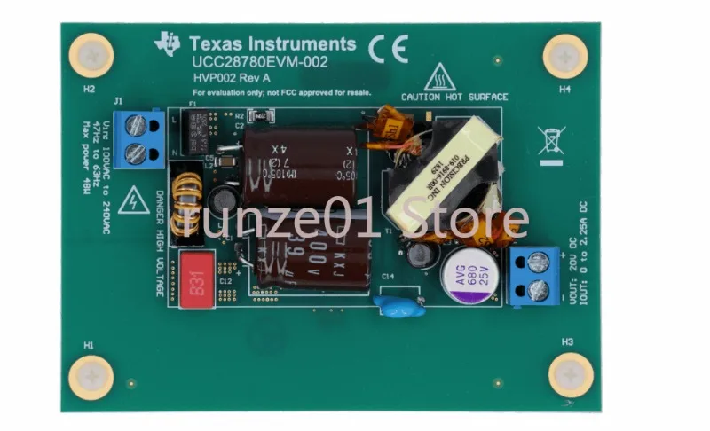 

UCC28780EVM-002 UCC28780 Source clamp flyback 45W AC/DC converter module