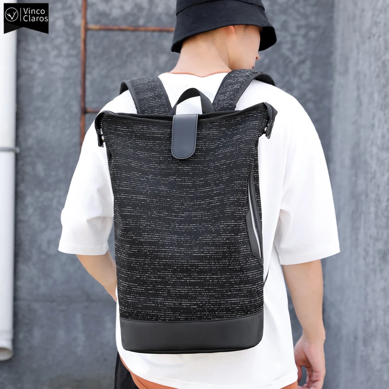 VC Lightweight Casual Men\'s Backpack High Quality Flying fabric Travel Backpacks Fashion Male Backpack Large Capacity School Bag