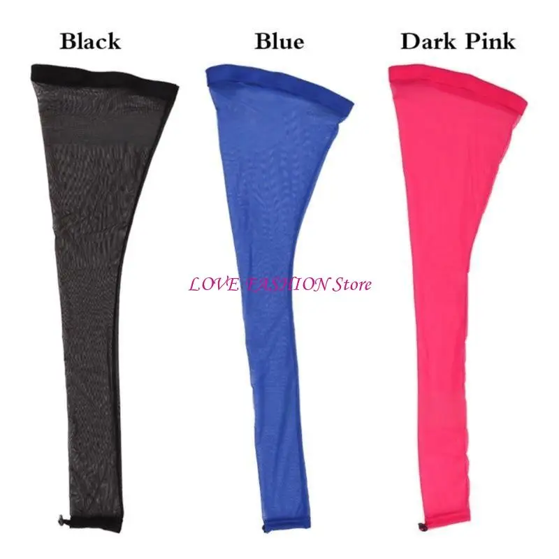 مرنة Dreadlock Caps الطويل الأكمام على غرار أغطية رأس بوليستر خفيفة الوزن لحفلات الأزياء حدث Y166 #4