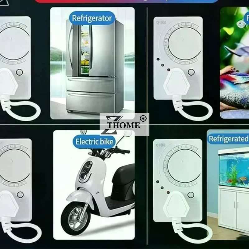 Refrigerator Thermostat Electronic Timer Controller Intelligent Power Delay Switch For Storage Cooling Devices