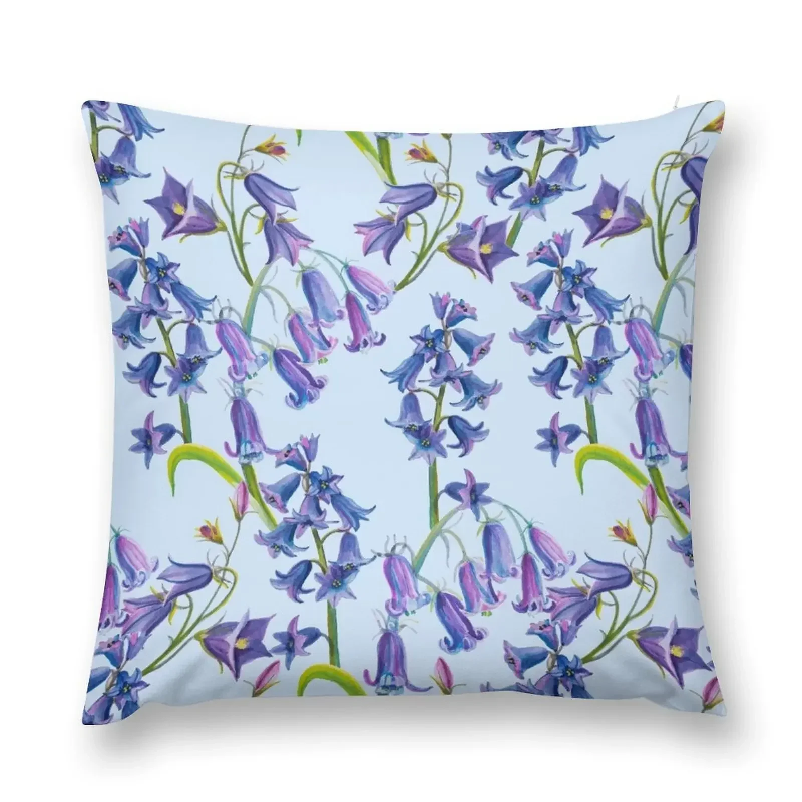 

Bluebell flowers Throw Pillow Christmas Pillows bed pillows Decorative pillowcase Sofa Cushions Cover pillow