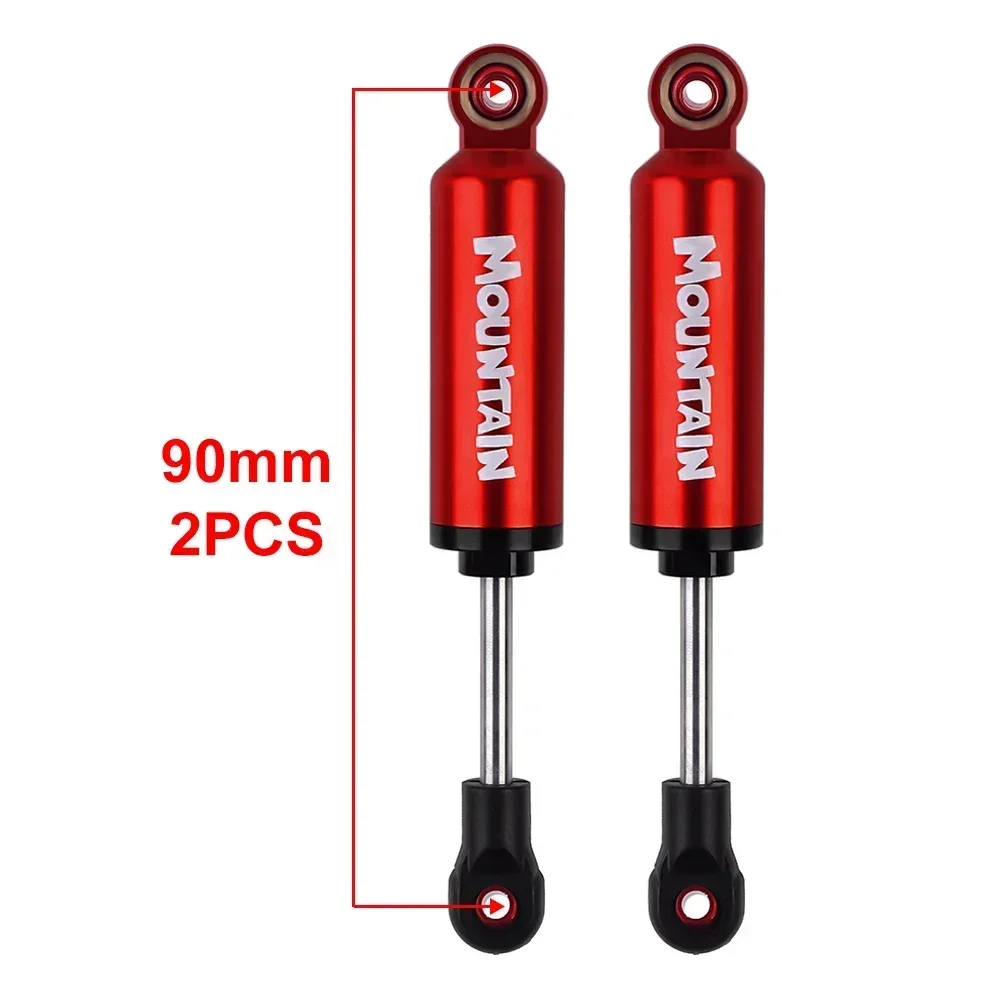 INJORA Ingebouwde Lente Schokdemper 90/100/110/120mm Demper Voor 1/10 RC Crawler auto Axiale SCX10 90046 Capra Redcat Gen8